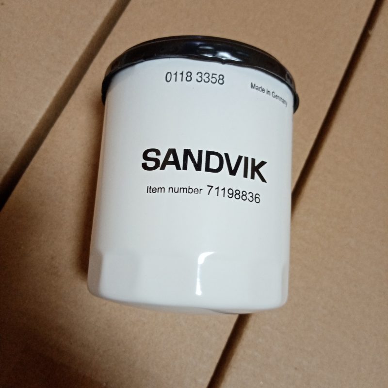 71198836 Фильтр масляный, накручиваемый для техники SANDVIK