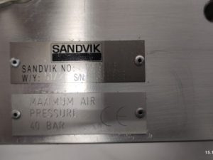 55191051 Промывочный клапан (Flush Valve Assembly) Sandvik