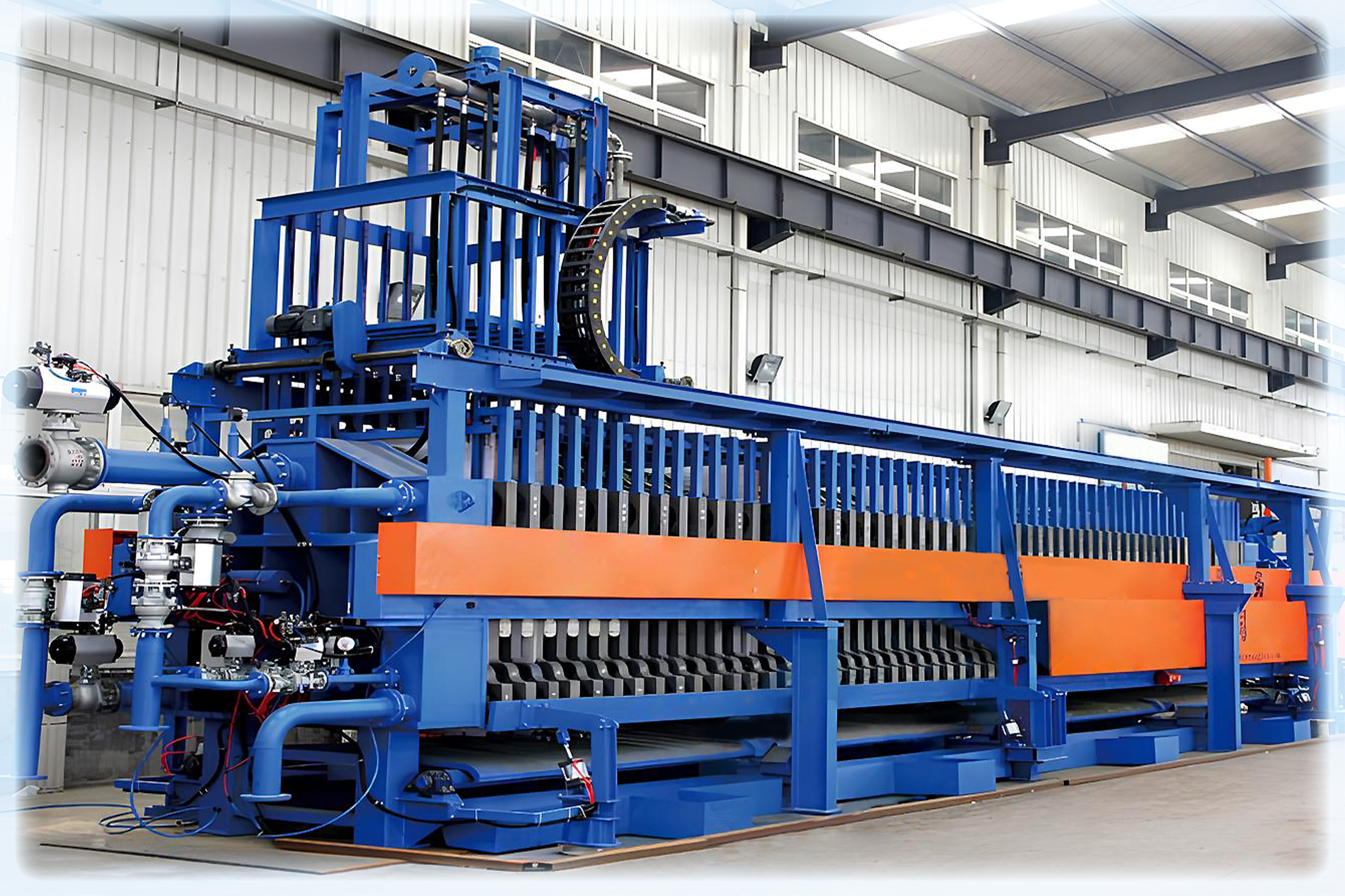 Камерно-мембранный фильтр серии SSPF 40 Камерно-мембранный фильтр серии SSPF 40