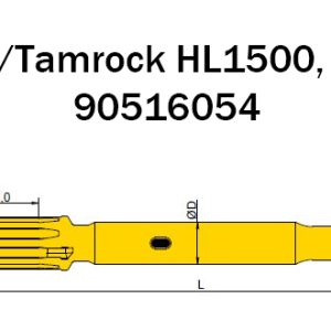 90516054 Хвостовик Sandvik для открытого бурения 90516054 Хвостовик Sandvik для открытого бурения