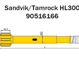 90516166 Хвостовик Sandvik для открытого бурения