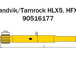 90516177 Хвостовик Sandvik для проходнического бурения