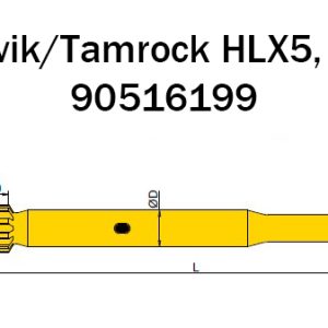 90516199 Хвостовик Sandvik для проходнического бурения 90516199 Хвостовик Sandvik для проходнического бурения