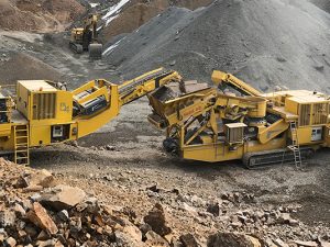 Мобильная щековая дробилка на гусеничном ходу B4е Keestrack