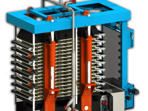 Вертикальный фильтр-пресс серии HVPF-1 0,5 м2