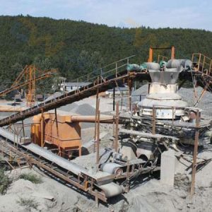 Дробильно-сортировочный комплекс по переработке базальта 500 т/час
