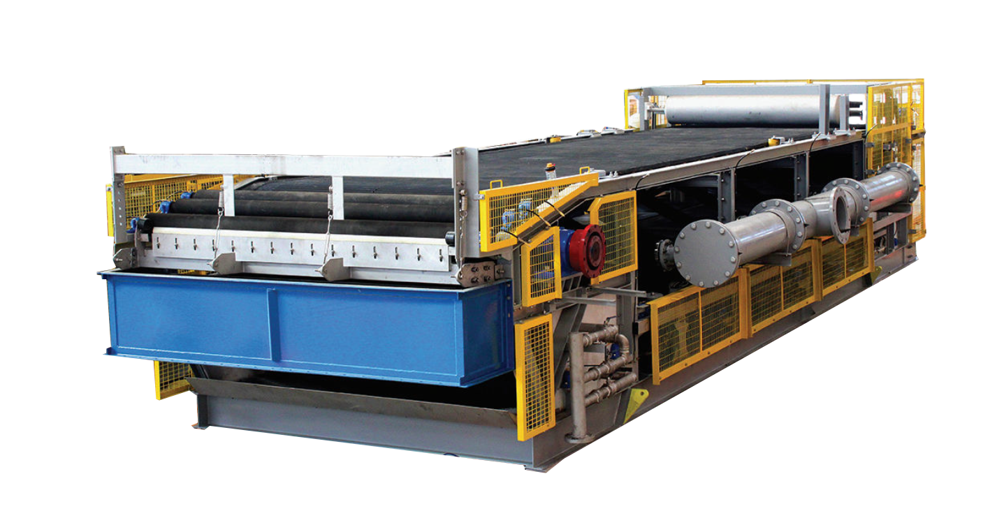 Резиновый ленточный вакуумный фильтр серии DU 20м2