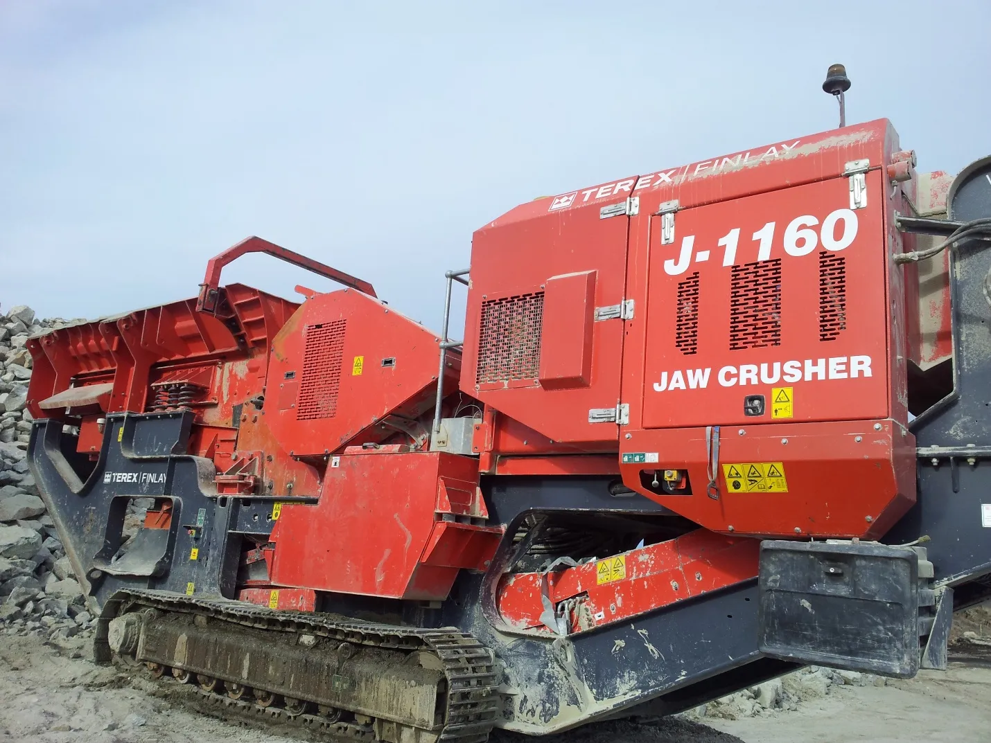 Футеровка к дробильной установке Terex-Finlay J-1160