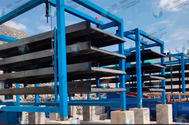 Концентрационный стол 6S -22m² (3-х дековый) — изображение 2