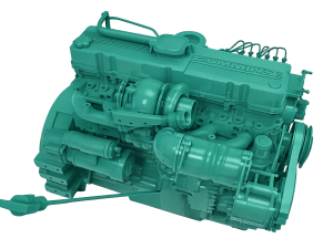 Дизельный двигатель Cummins 6LTAA9.5G