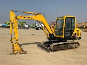 Запчасти на экскаватор Hyundai R55-7A